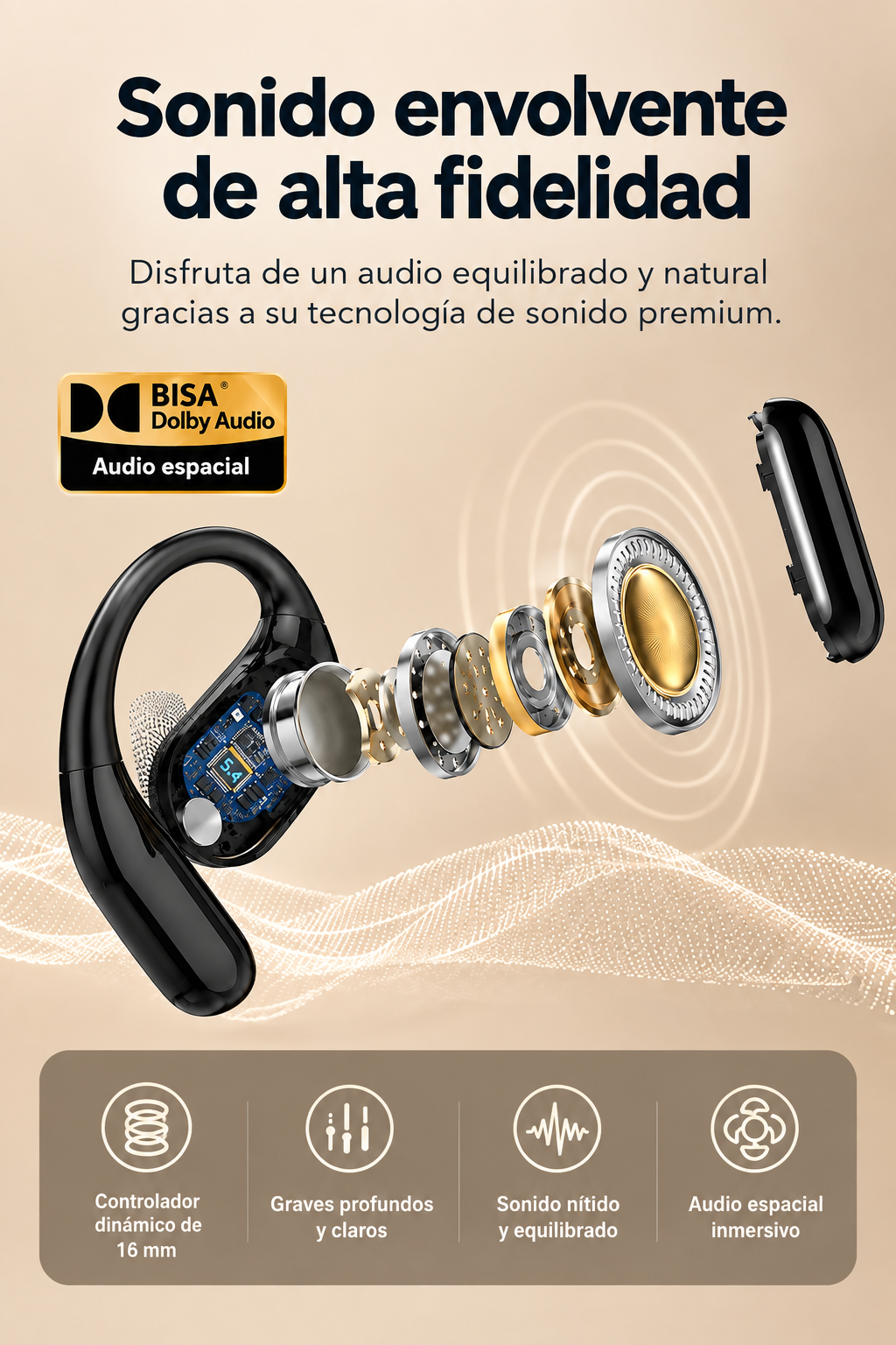 NomadPods™ | Auriculares con traducción IA en tiempo real