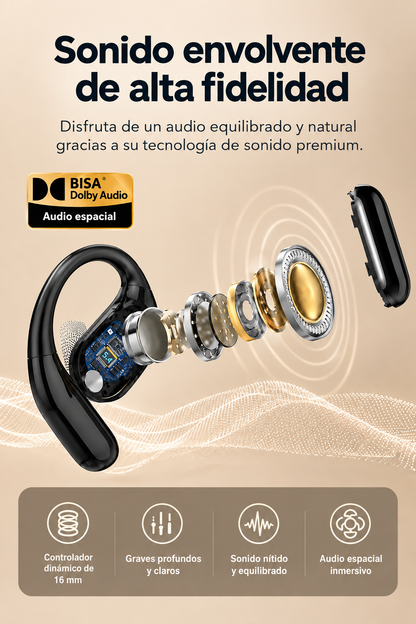 NomadPods™ | Auriculares con traducción IA en tiempo real