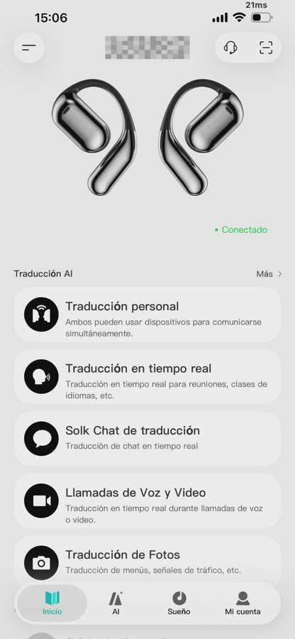 NomadPods™ | Auriculares con traducción IA en tiempo real